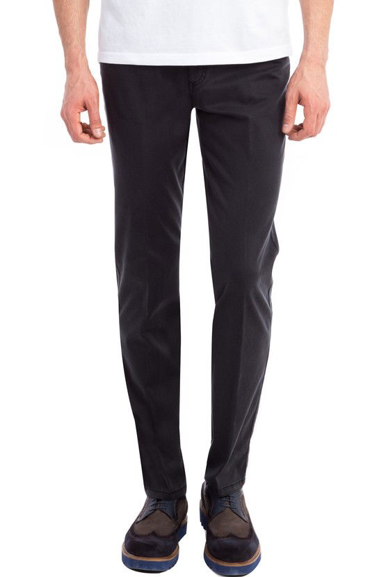 Erkek Giyim - Slim Fit Tencel Pantolon