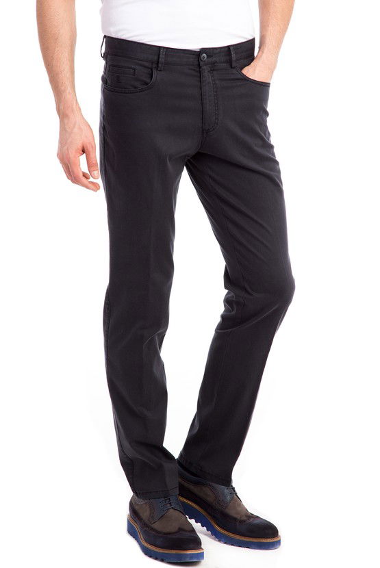 Erkek Giyim - Slim Fit Tencel Pantolon