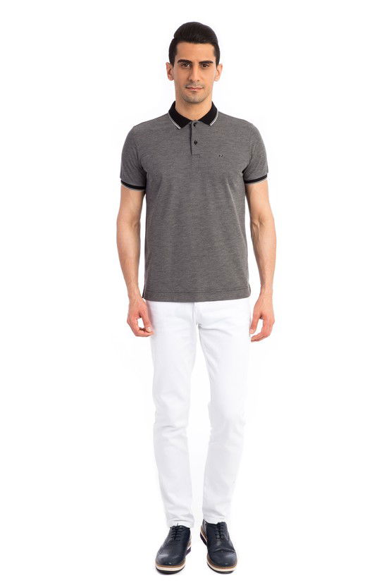 Erkek Giyim - Regular Fit Polo Yaka Tişört