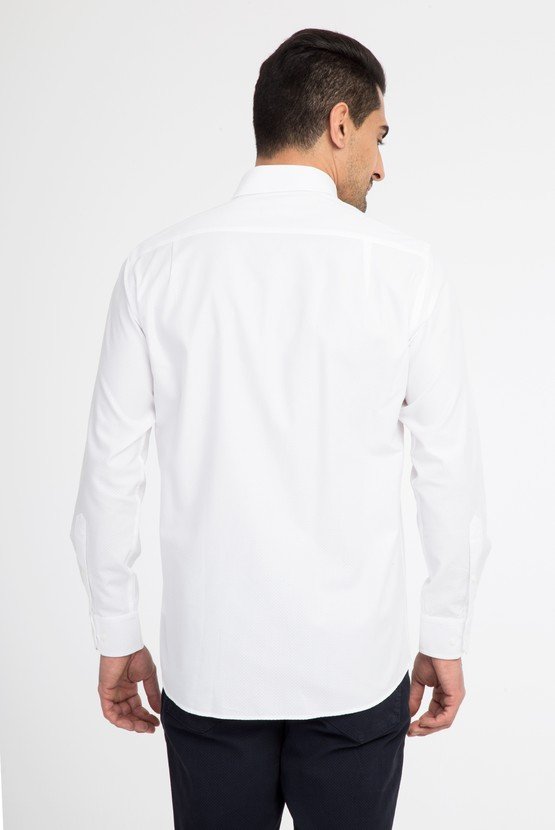Erkek Giyim - Uzun Kol Desenli Gömlek