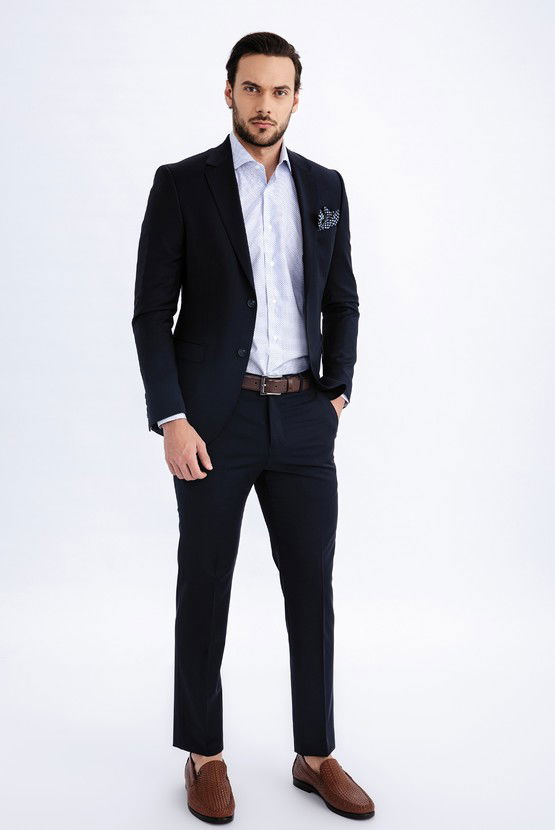 Erkek Giyim - Slim Fit Takım Elbise