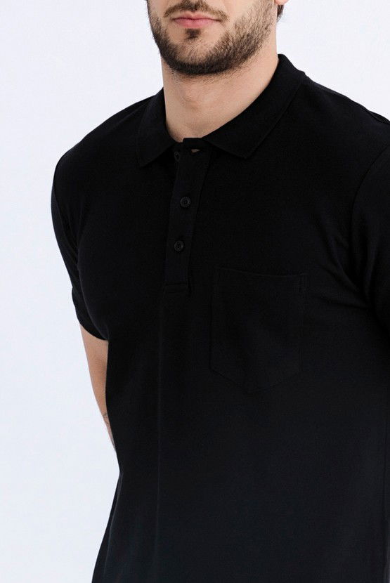 Erkek Giyim - Regular Fit Polo Yaka Tişört