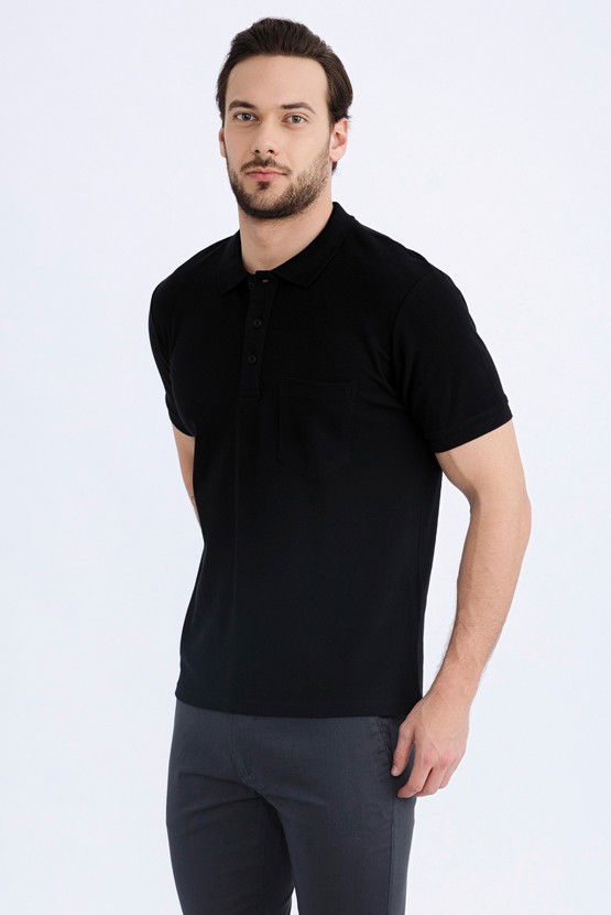 Erkek Giyim - Regular Fit Polo Yaka Tişört
