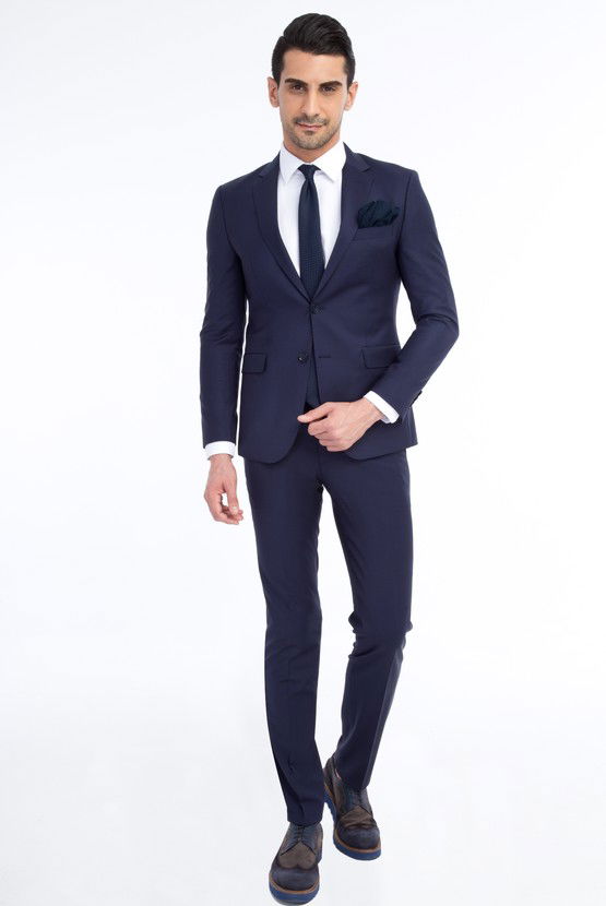 Erkek Giyim - Slim Fit Takım Elbise