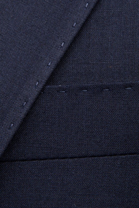 Erkek Giyim - Slim Fit Yelekli Takım Elbise