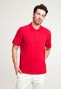  Kırmızı  Polo Yaka Regular Fit Pamuk Tişört