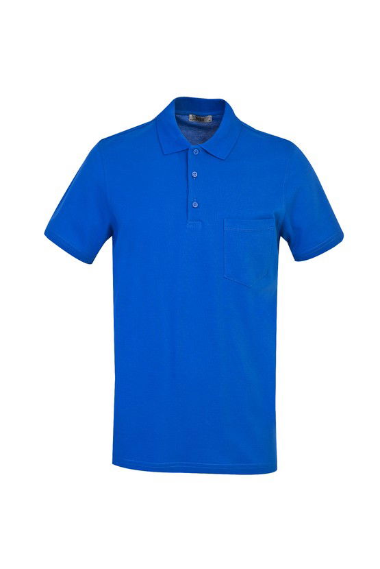 Erkek Giyim - Polo Yaka Regular Fit Pamuk Tişört