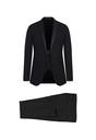  SİYAH  Slim Fit Dar Kesim Mono Yaka Smokin / Damatlık & Set