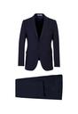  KOYU LACİVERT  Slim Fit Dar Kesim Antibakteriyel Takım Elbise