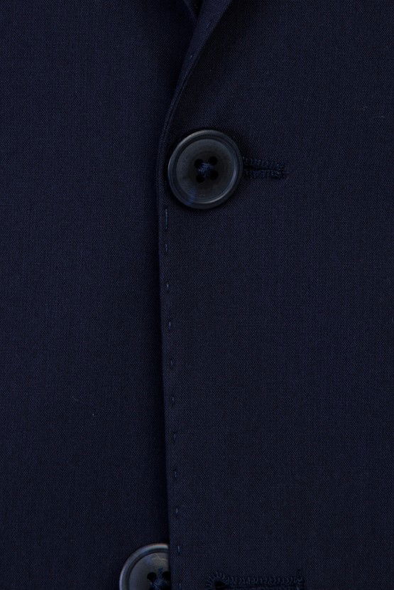 Erkek Giyim - Slim Fit Dar Kesim Antibakteriyel Takım Elbise