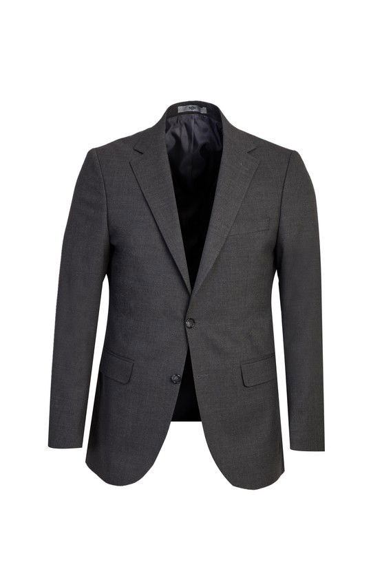 Erkek Giyim - Slim Fit Dar Kesim Yünlü Takım Elbise