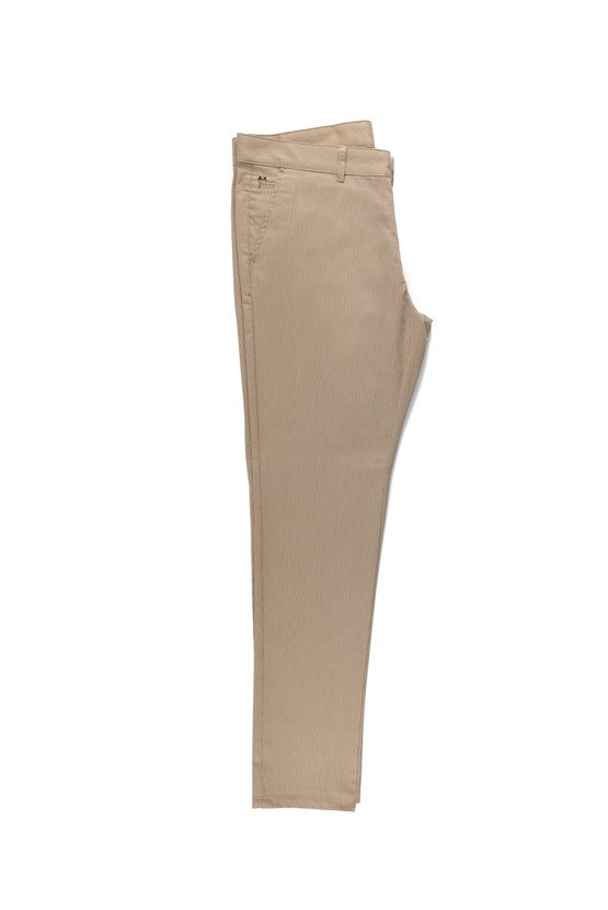 Erkek Giyim - Regular Fit Pamuklu Kanvas / Chino Pantolon