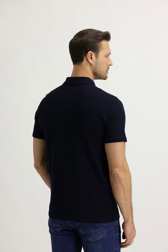 Erkek Giyim - Polo Yaka Regular Fit Tişört
