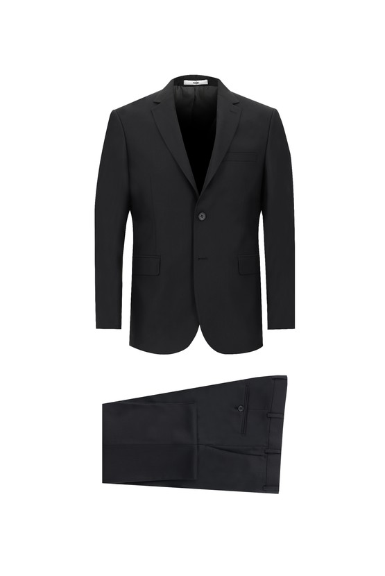 Erkek Giyim - Slim Fit Dar Kesim Klasik Takım Elbise
