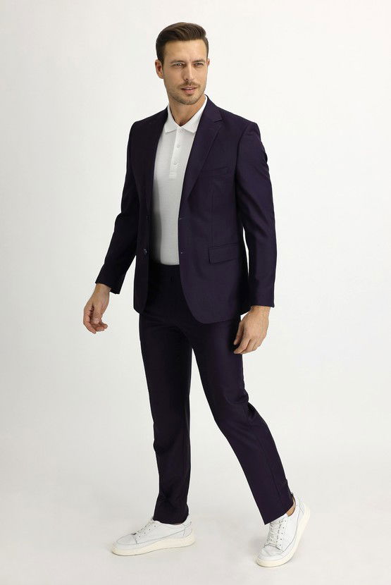 Erkek Giyim - Slim Fit Dar Kesim Takım Elbise