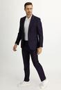  PATLICAN MORU  Slim Fit Dar Kesim Takım Elbise
