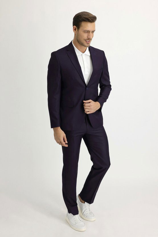 Erkek Giyim - Slim Fit Dar Kesim Takım Elbise