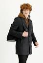  TITANIUM GRİ  Slim Fit Yelekli Kaban