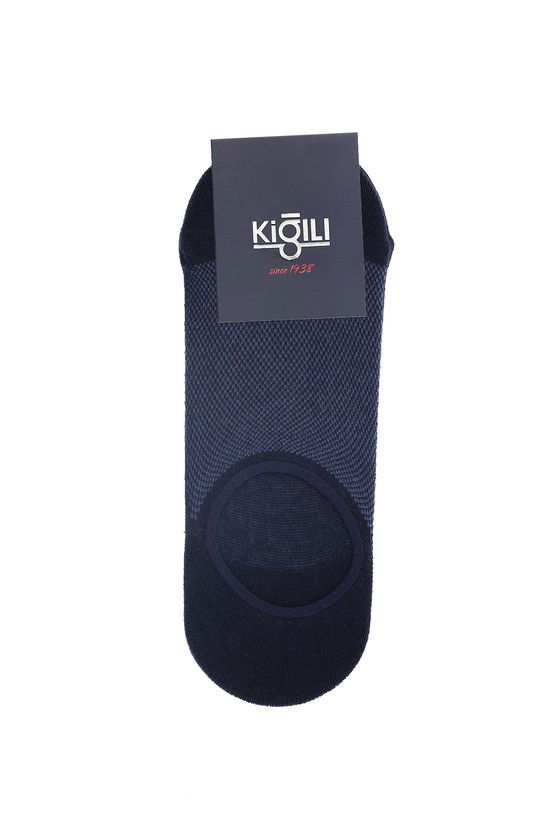 Erkek Giyim - 2'li Pamuklu Desenli Loafer Çorap Seti