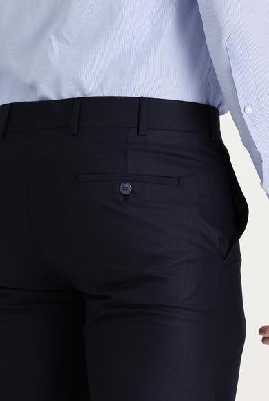 Erkek Giyim - KOYU LACİVERT 70 Beden Klasik Kumaş Pantolon
