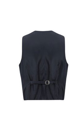 Slim Fit Dar Kesim Şal Yaka Yelekli Smokin & Damatlık_4
