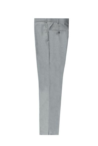 Erkek Giyim - ORTA GRİ 70 Beden Klasik Kumaş Pantolon