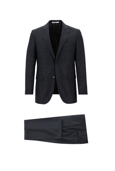 Erkek Giyim - MARENGO 54 Beden Slim Fit Dar Kesim Klasik Takım Elbise