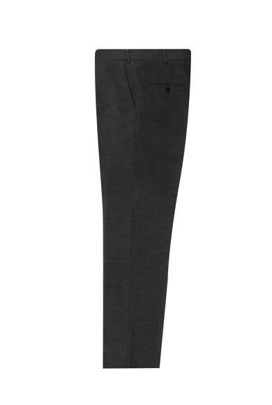 Erkek Giyim - KOYU FÜME 62 Beden Yünlü Klasik Kumaş Pantolon