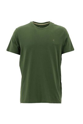Bisiklet Yaka Slim Fit Dar Kesim Süprem Pamuklu Tişört