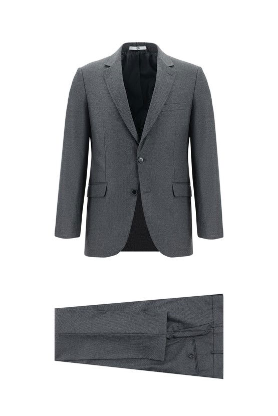 Erkek Giyim - Slim Fit Dar Kesim Klasik Takım Elbise