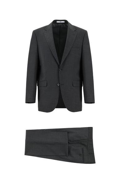 Erkek Giyim - MARENGO 44 Beden Slim Fit Dar Kesim Yünlü Klasik Takım Elbise