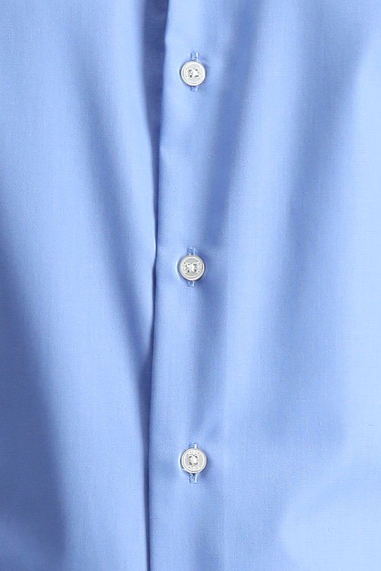 Erkek Giyim - Uzun Kol Slim Fit Dar Kesim Non Iron Klasik Pamuklu Gömlek