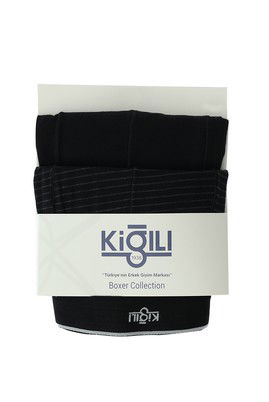 2'li Desenli Pamuklu Boxer Seti