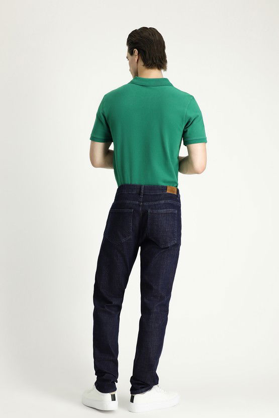 Erkek Giyim - Slim Fit Dar Kesim Likralı Denim Pantolon