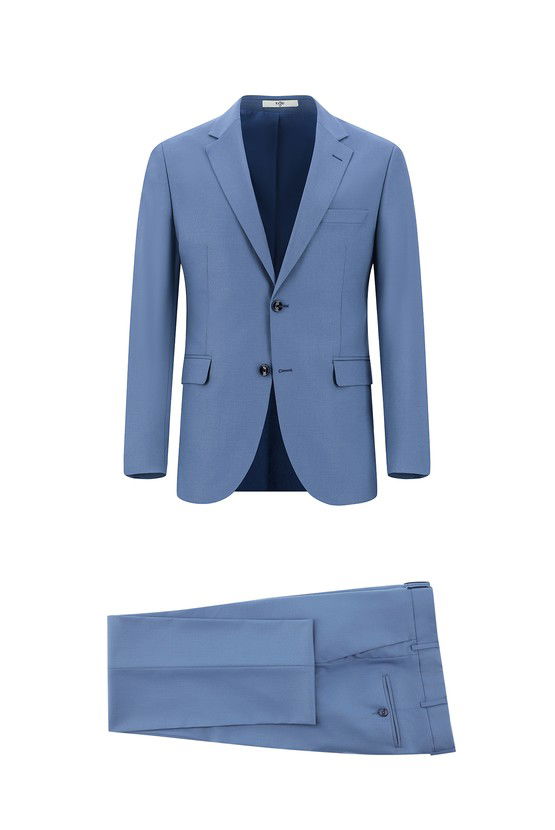 Erkek Giyim - Slim Fit Dar Kesim Klasik Takım Elbise
