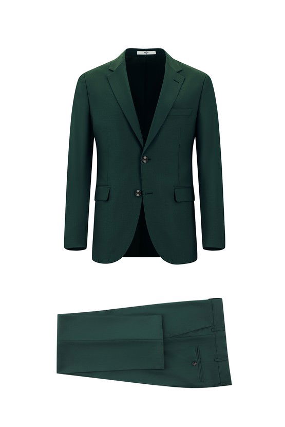 Erkek Giyim - Slim Fit Dar Kesim Klasik Takım Elbise