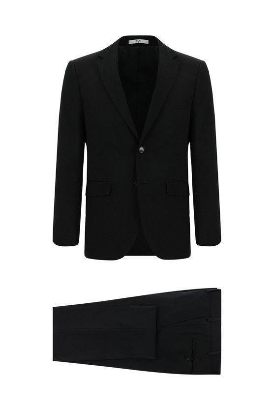 Erkek Giyim - Slim Fit Dar Kesim Klasik Takım Elbise