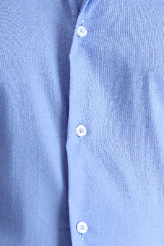 Erkek Giyim - Techno-Line Uzun Kol Slim Fit Dar Kesim Klasik Gömlek