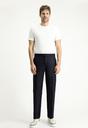  SİYAH LACİVERT  Slim Fit Dar Kesim Klasik Kumaş Pantolon