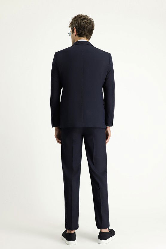 Erkek Giyim - Slim Fit Dar Kesim Klasik Takım Elbise