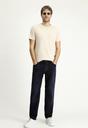  KOYU LACİVERT  Regular Fit Likralı Denim Pantolon