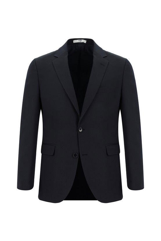 Erkek Giyim - Slim Fit Dar Kesim Desenli Klasik Takım Elbise
