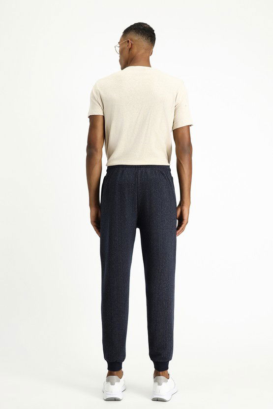 Erkek Giyim - Regular Fit Çizgili Sweatpant / Eşofman Altı