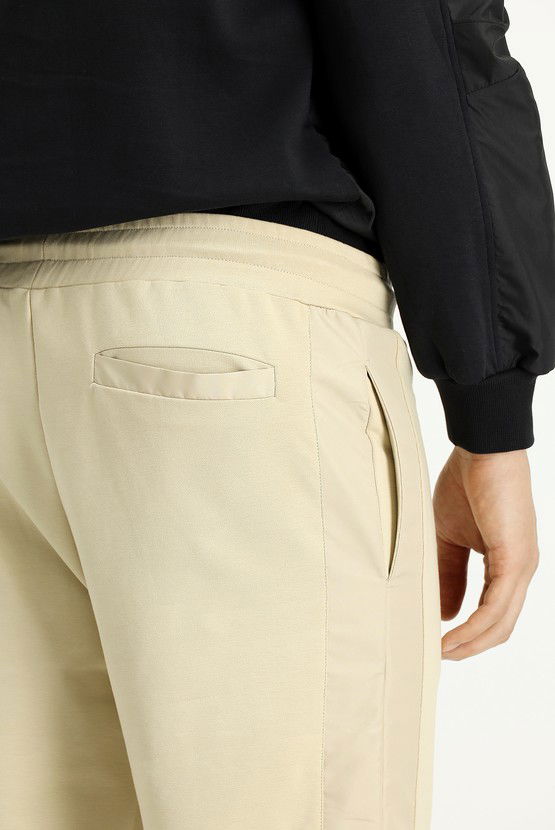 Erkek Giyim - Pamuklu Kargo Cepli Sweatpant / Eşofman Altı