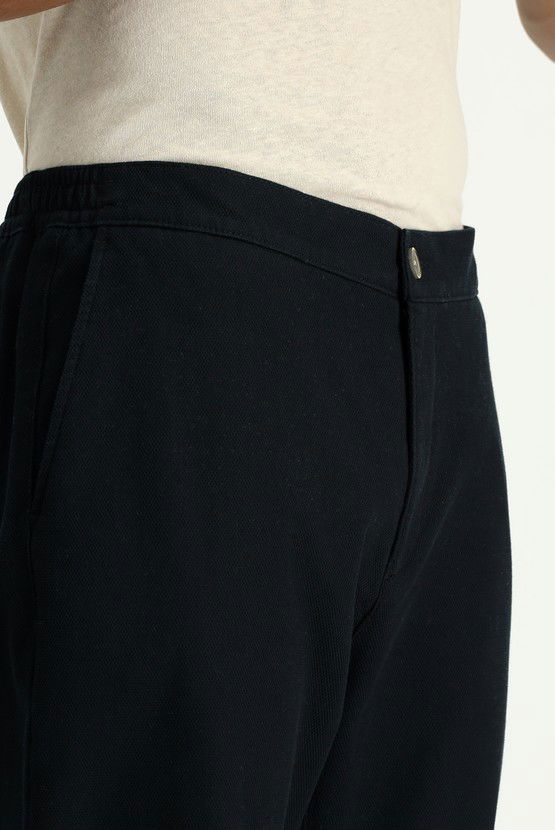 Erkek Giyim - Regular Fit Likralı Kanvas / Chino Pantolon