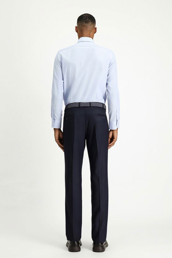 Erkek Giyim - Slim Fit Dar Kesim Klasik Kumaş Pantolon