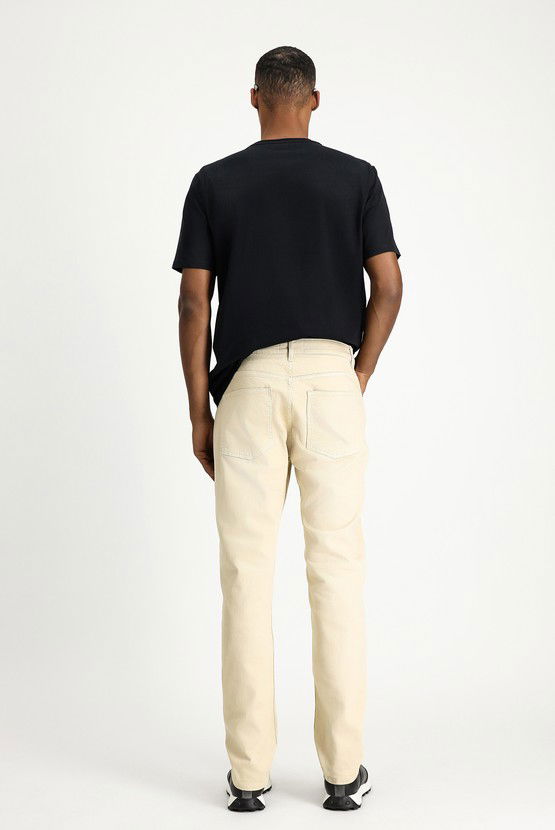 Erkek Giyim - Regular Fit Likralı Kanvas / Chino Pantolon