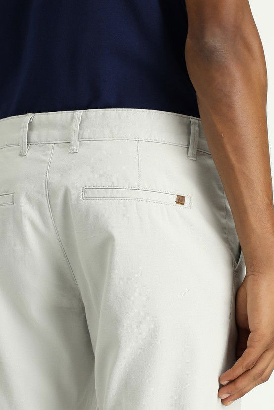 Erkek Giyim - Slim Fit Dar Kesim Likralı Kanvas / Chino Pantolon
