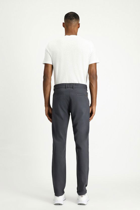 Erkek Giyim - Regular Fit Likralı Kanvas / Chino Pantolon