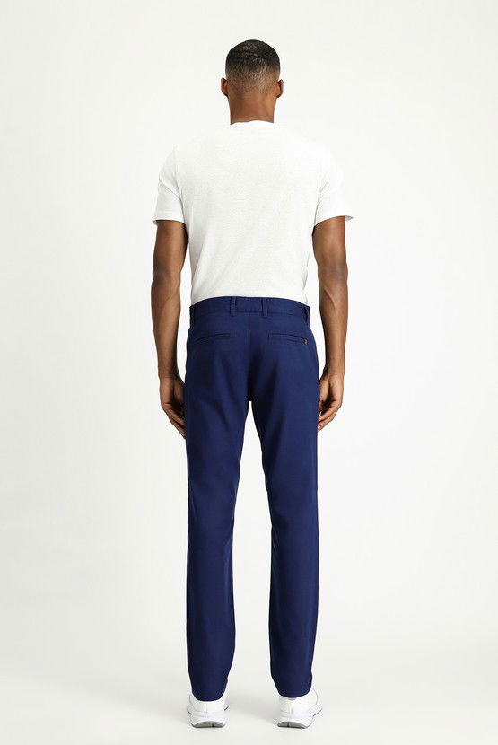 Erkek Giyim - Super Slim Fit Ekstra Dar Kesim Likralı Kanvas / Chino Pantolon
